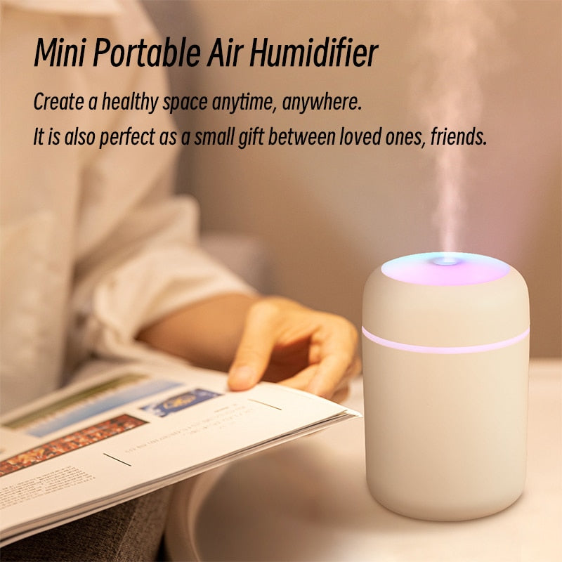 Mini Aroma Oil Diffuser and Air Humidifier