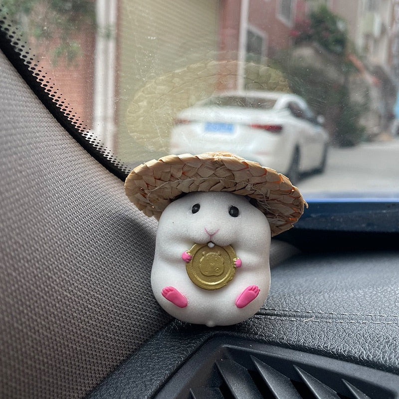 Hamster Car Decoration - Add a Touch of Cuteness to Your Drive!