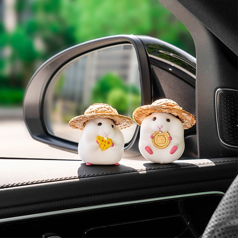 Hamster Car Decoration - Add a Touch of Cuteness to Your Drive!